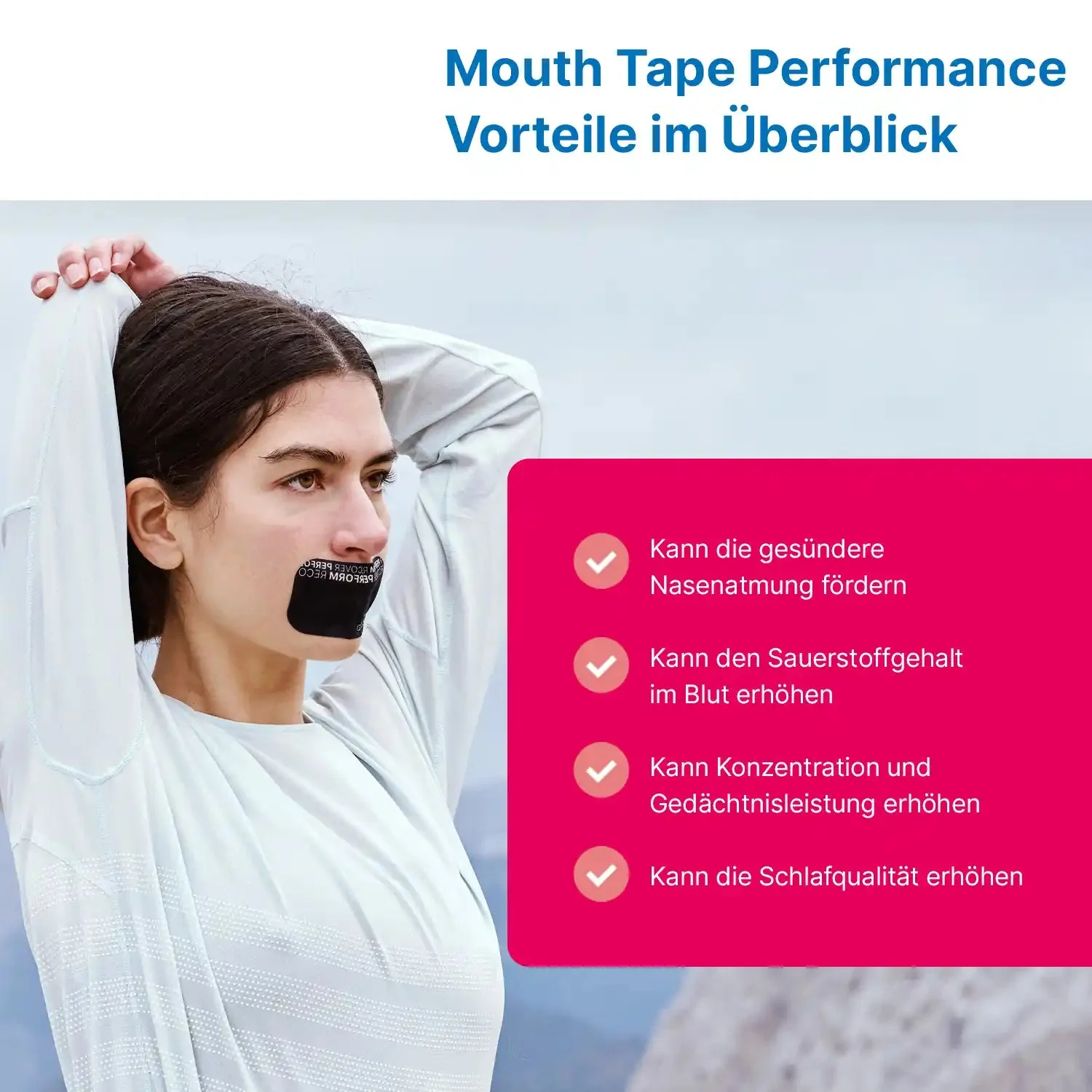 Mouth Tape Performance - 30 Stück - Image 4