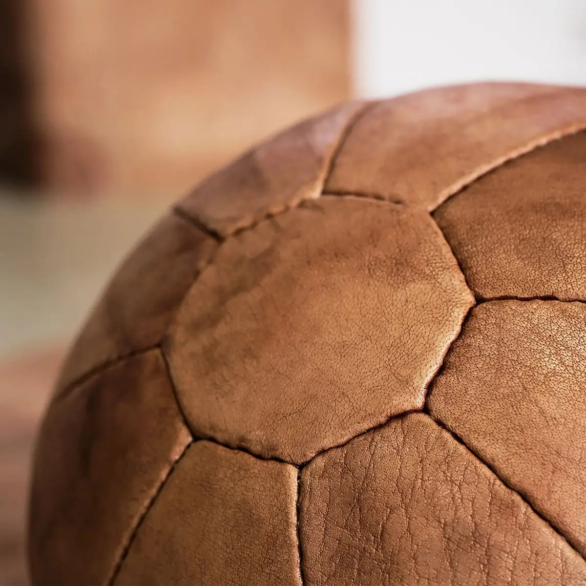 Medizinball aus Leder - Image 3