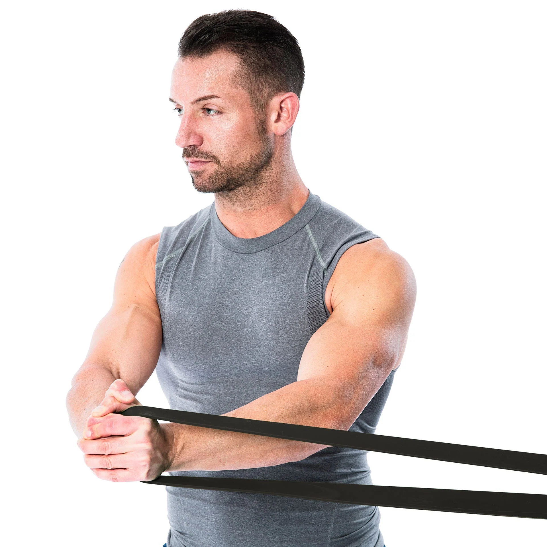 Power Set | 3 Fitnessbänder in stark/schwarz - Image 2