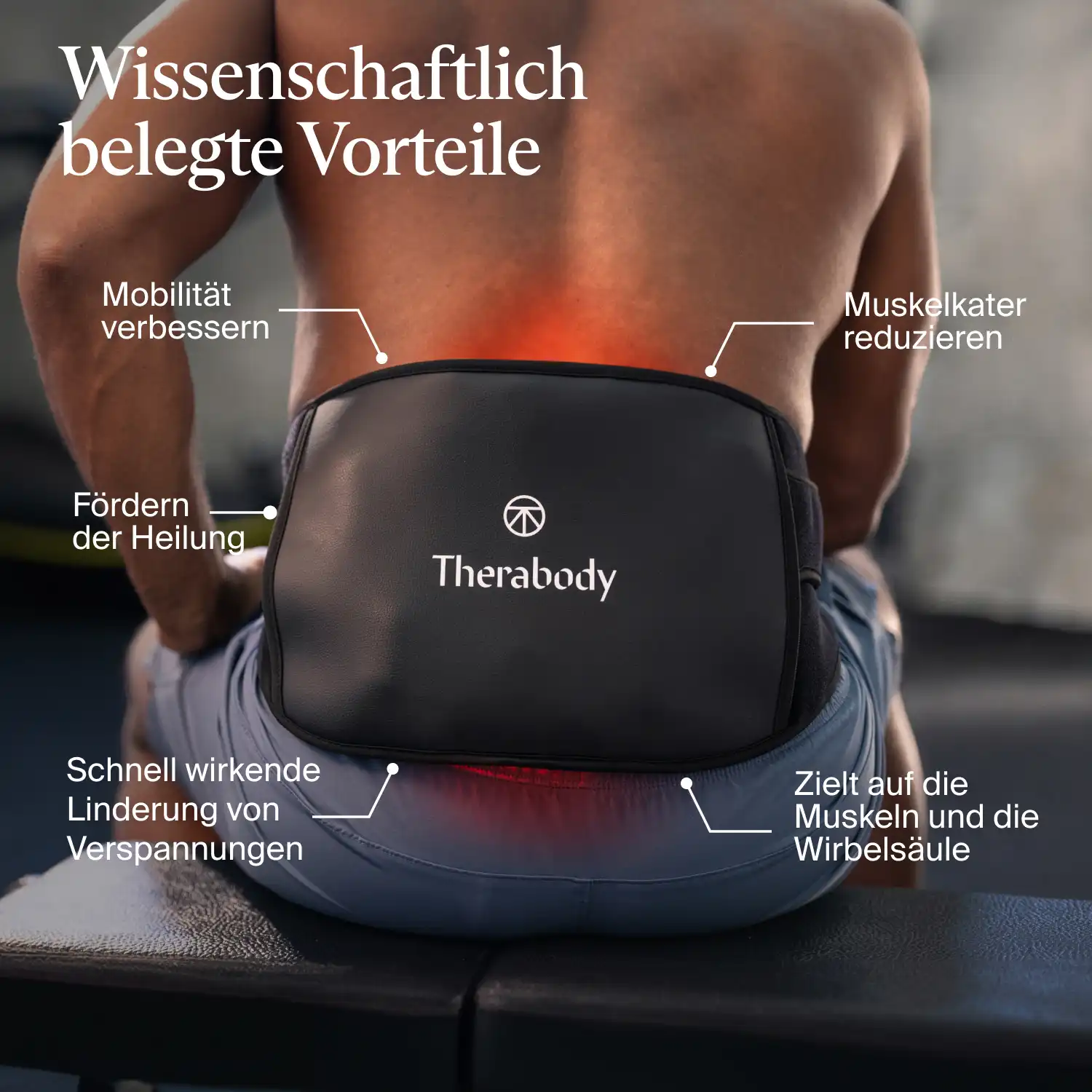 ThermBack LED Wärmegürtel Rückenbandage - Image 4