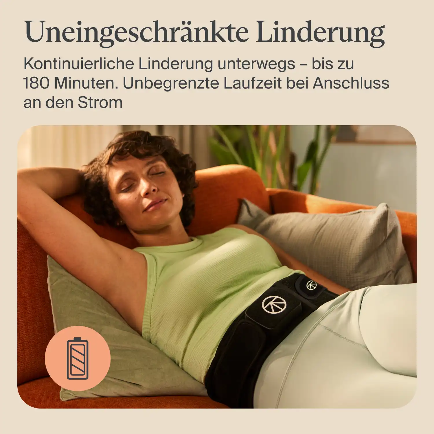 ThermBack LED Wärmegürtel Rückenbandage - Image 5