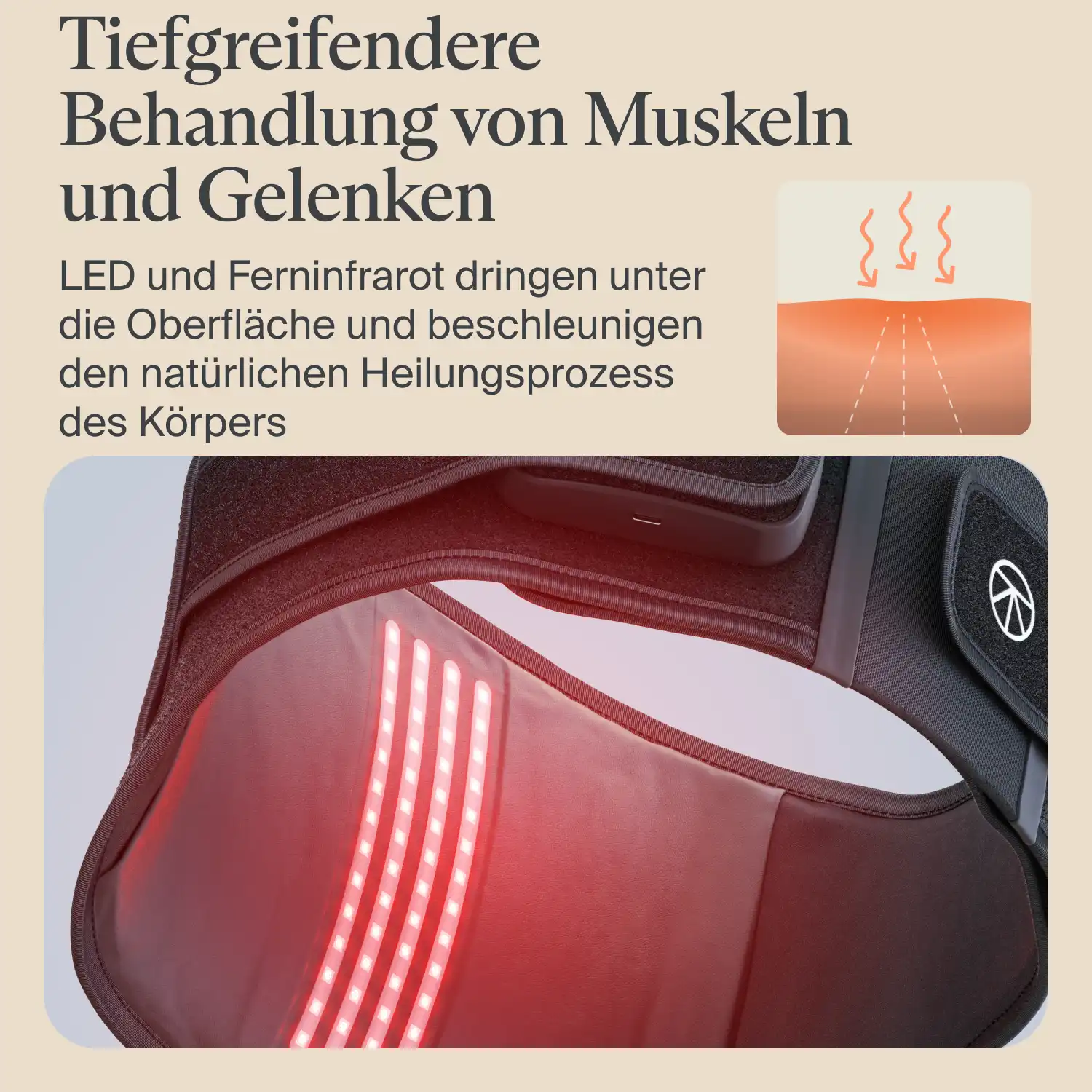 ThermBack LED Wärmegürtel Rückenbandage - Image 8
